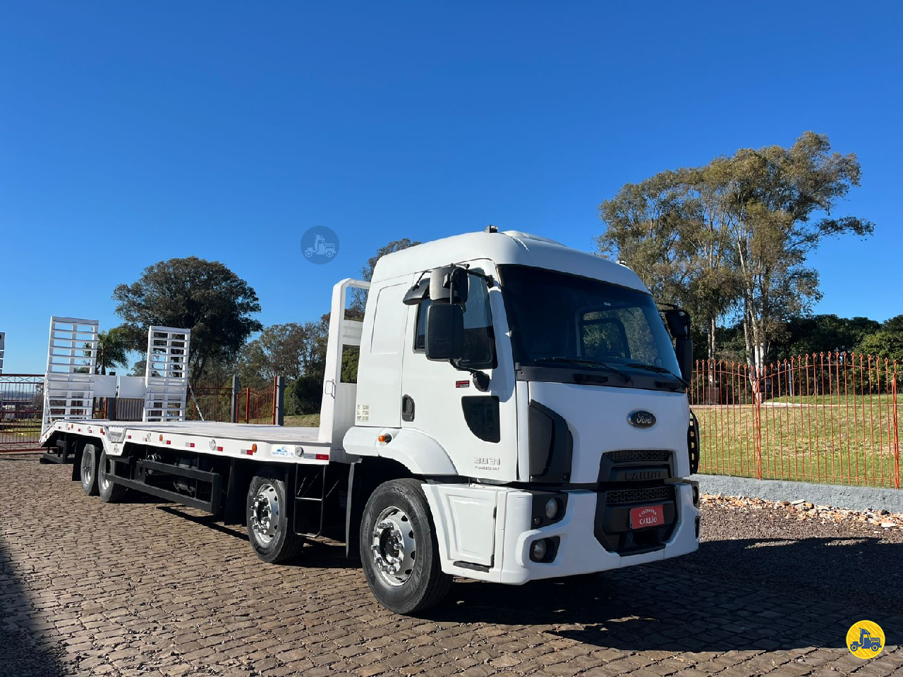 CAMINHAO FORD CARGO 3031 Plataforma BiTruck 8x2 Carlão Caminhões CARAZINHO RIO GRANDE DO SUL RS